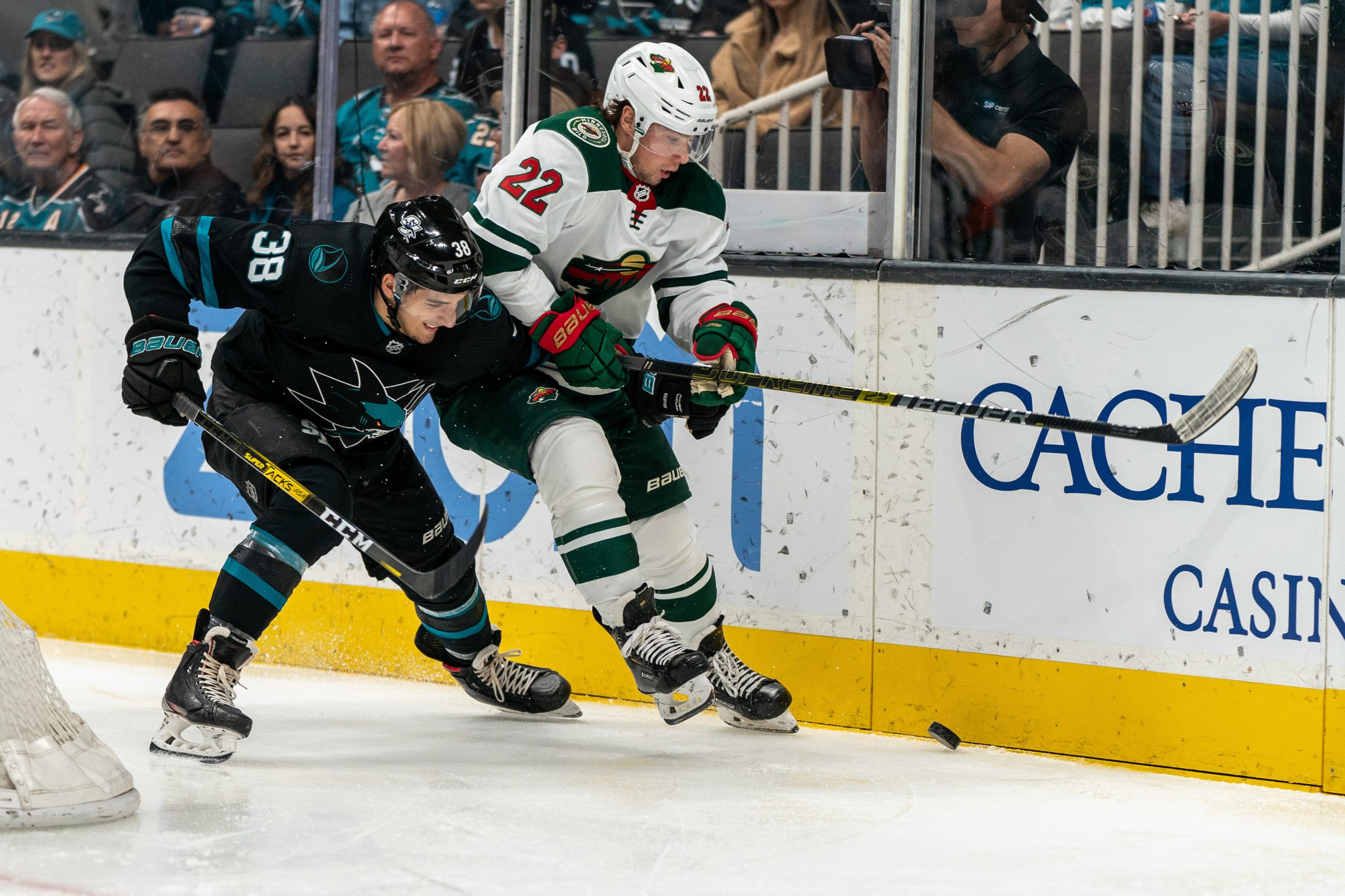 NHL: Minnesota Wild at San Jose Sharks