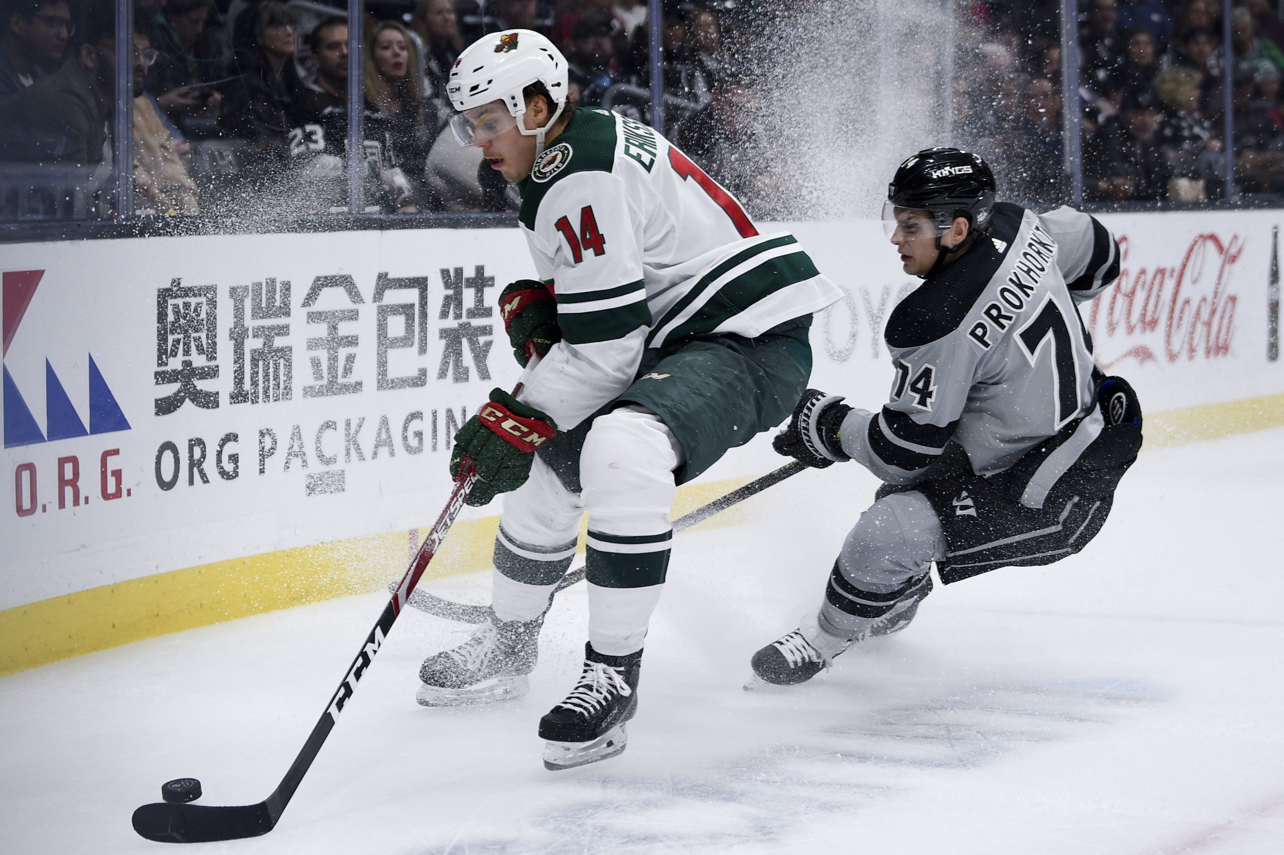NHL: Minnesota Wild at Los Angeles Kings