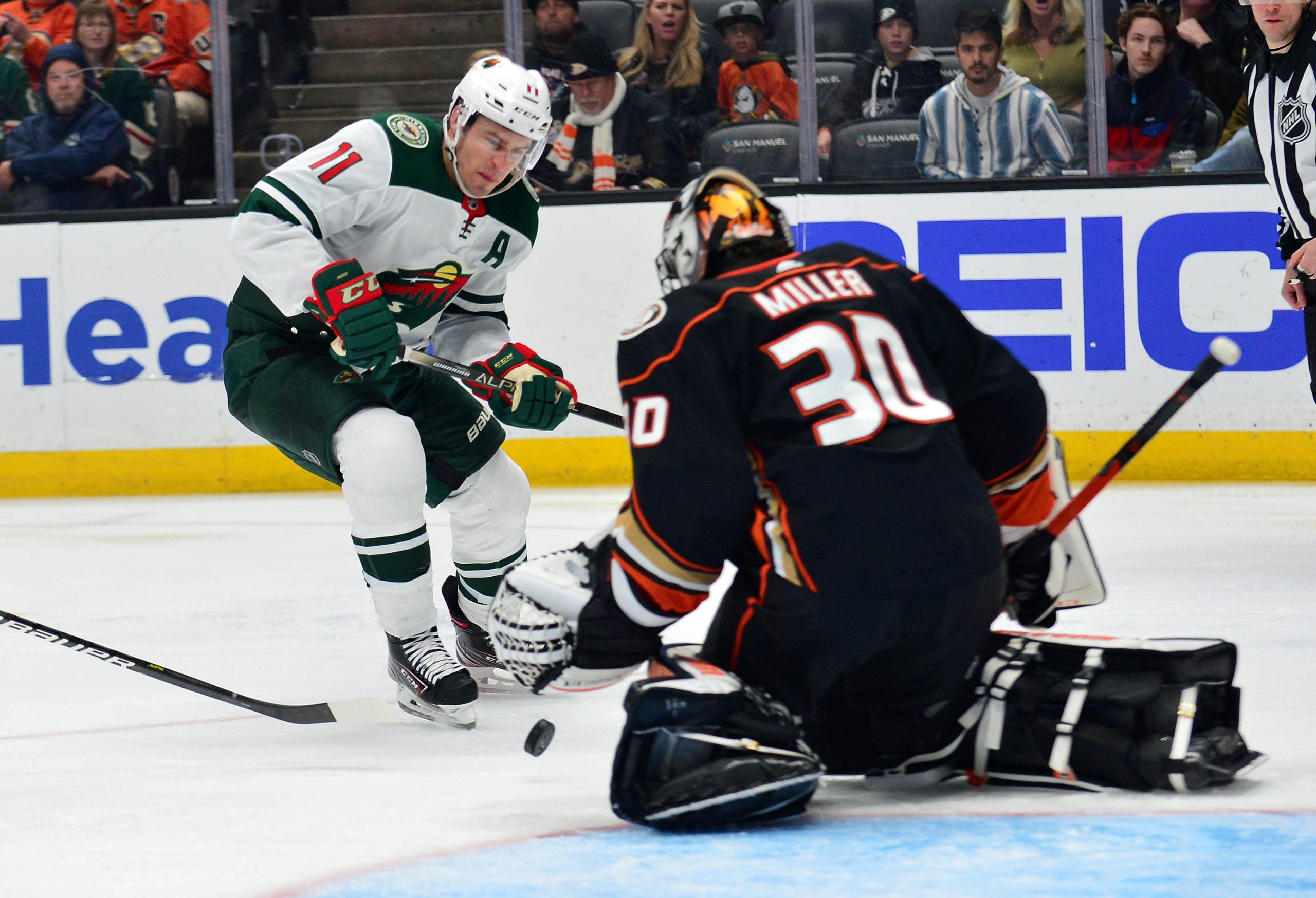 NHL: Minnesota Wild at Anaheim Ducks