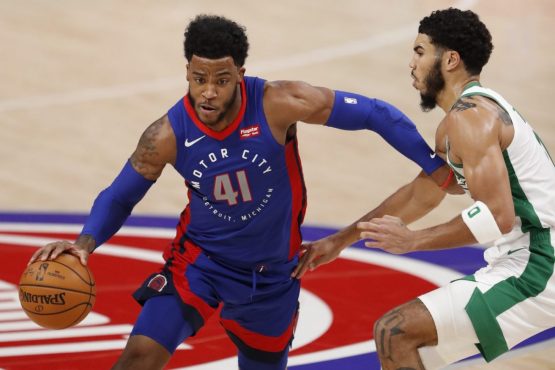 NBA: Boston Celtics at Detroit Pistons