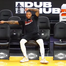 NBA: Portland Trail Blazers at Golden State Warriors