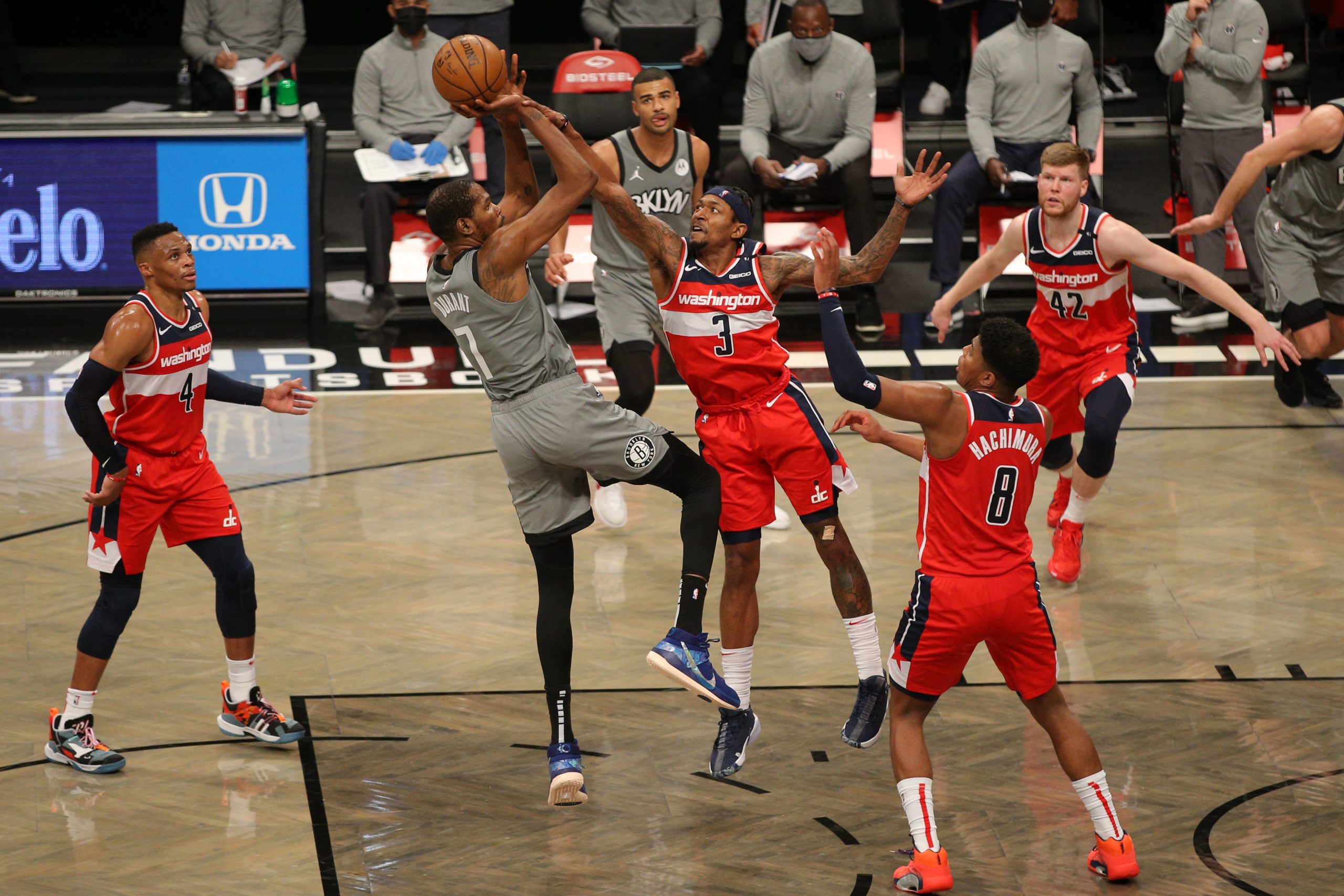 NBA: Washington Wizards at Brooklyn Nets