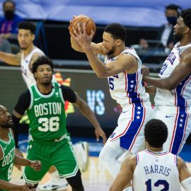 NBA: Boston Celtics at Philadelphia 76ers