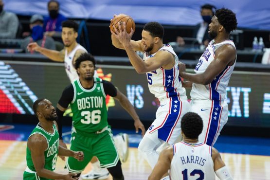 NBA: Boston Celtics at Philadelphia 76ers