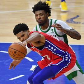 NBA: Boston Celtics at Philadelphia 76ers