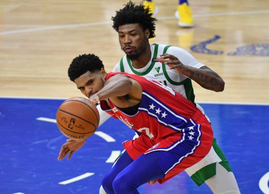 NBA: Boston Celtics at Philadelphia 76ers