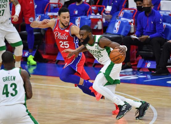 NBA: Boston Celtics at Philadelphia 76ers
