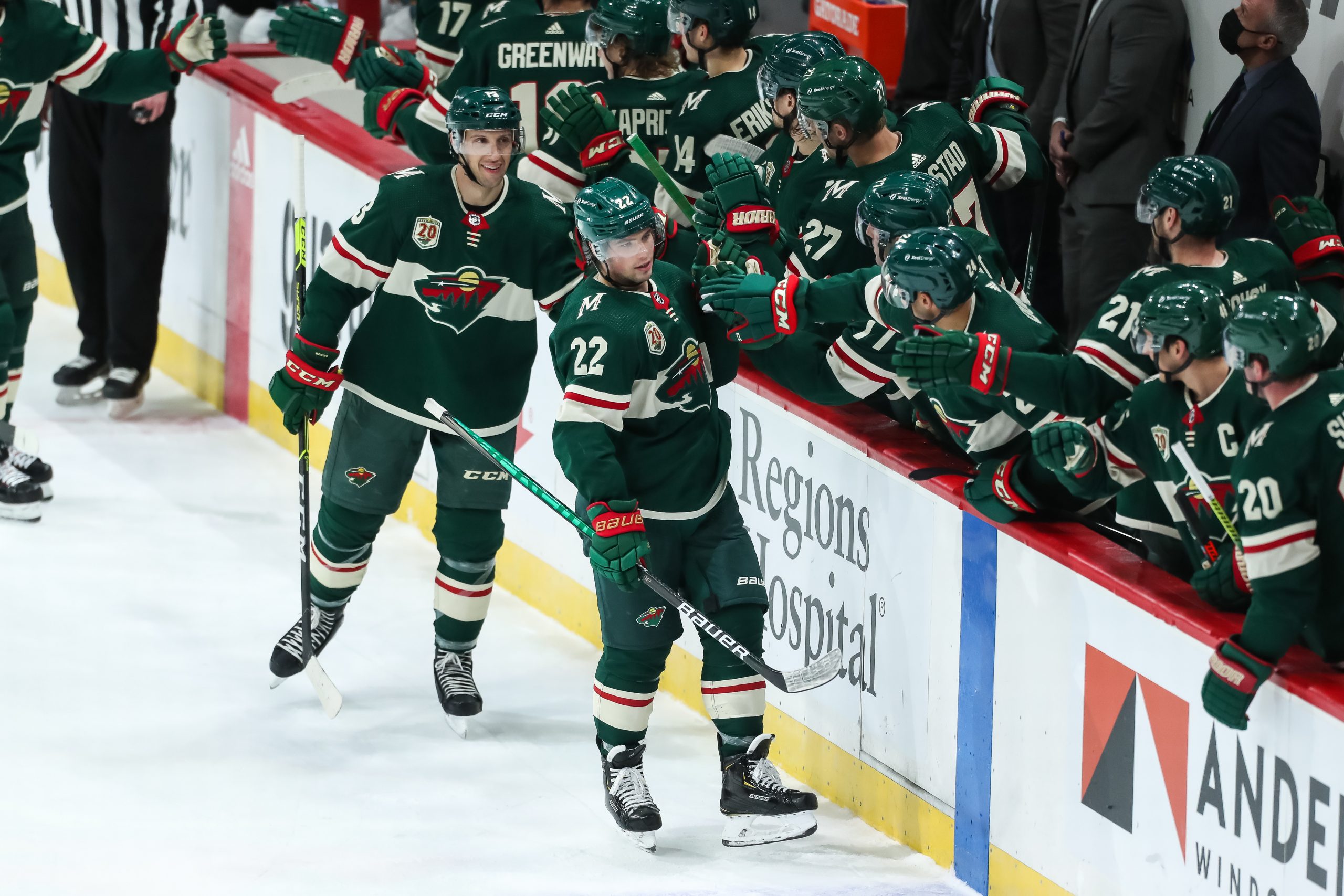 NHL: San Jose Sharks at Minnesota Wild