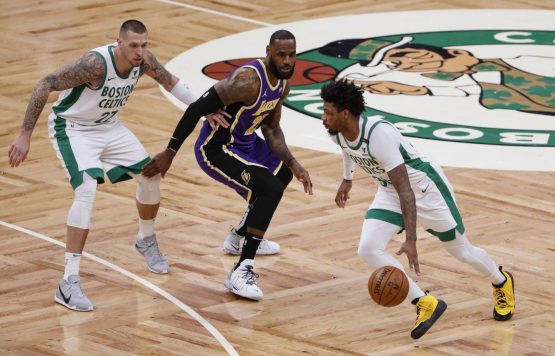 NBA: Los Angeles Lakers at Boston Celtics