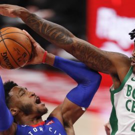 NBA: Boston Celtics at Detroit Pistons