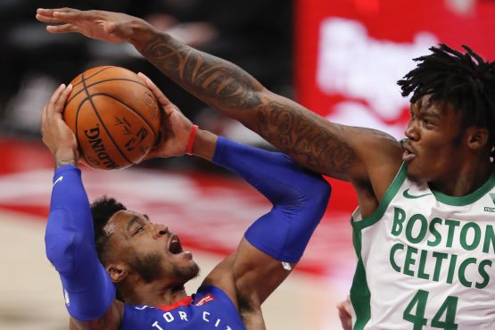 NBA: Boston Celtics at Detroit Pistons