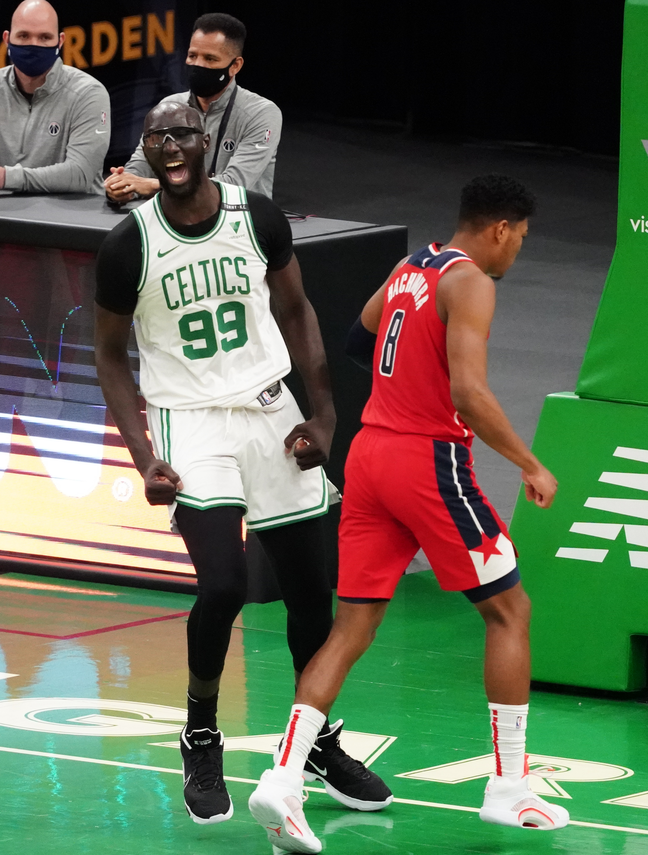 Tacko Fall steps up for shorthanded Boston Celtics, 'In a lot of ways he changed the game'