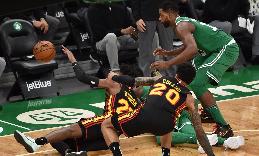 NBA: Atlanta Hawks at Boston Celtics