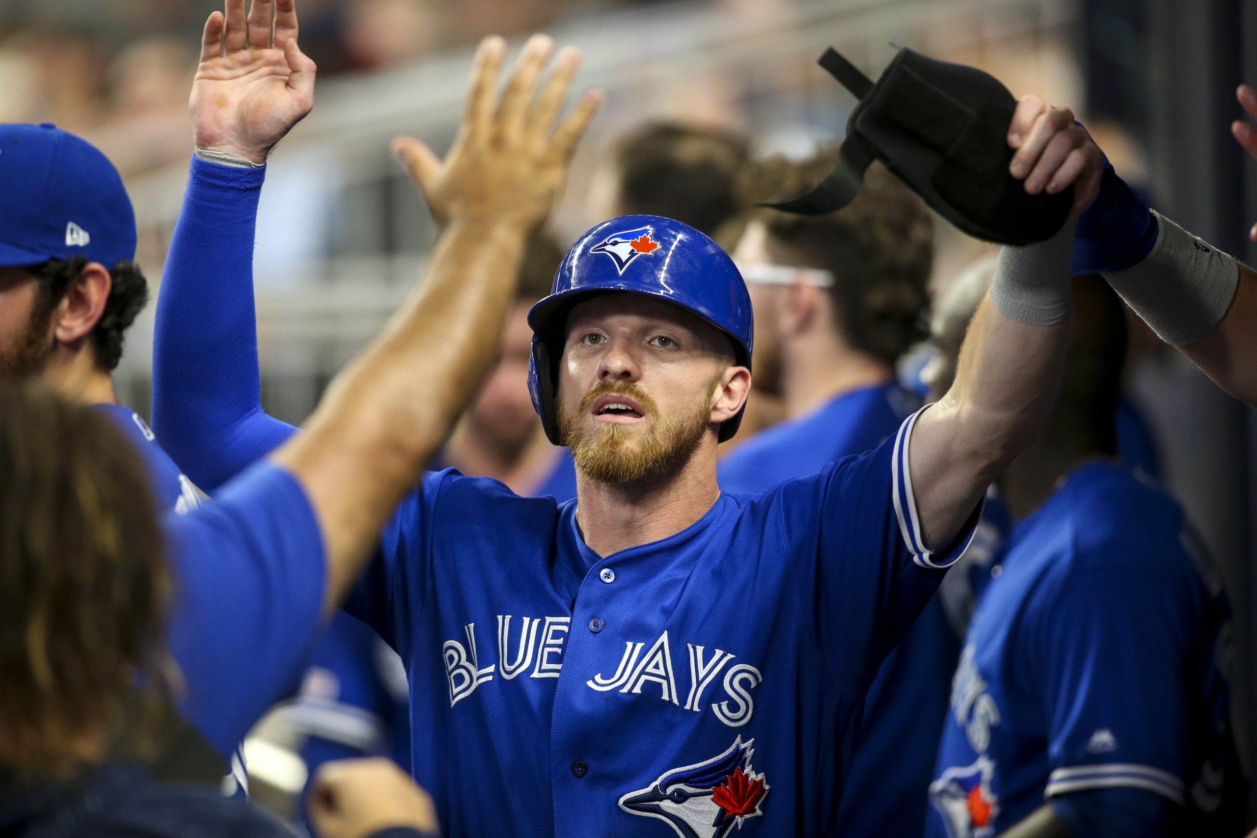 MLB: Toronto Blue Jays at Atlanta Braves