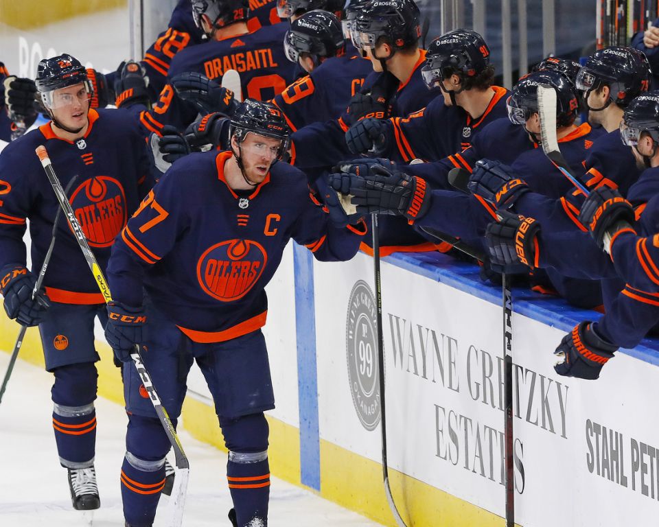 NHL: Calgary Flames at Edmonton Oilers
