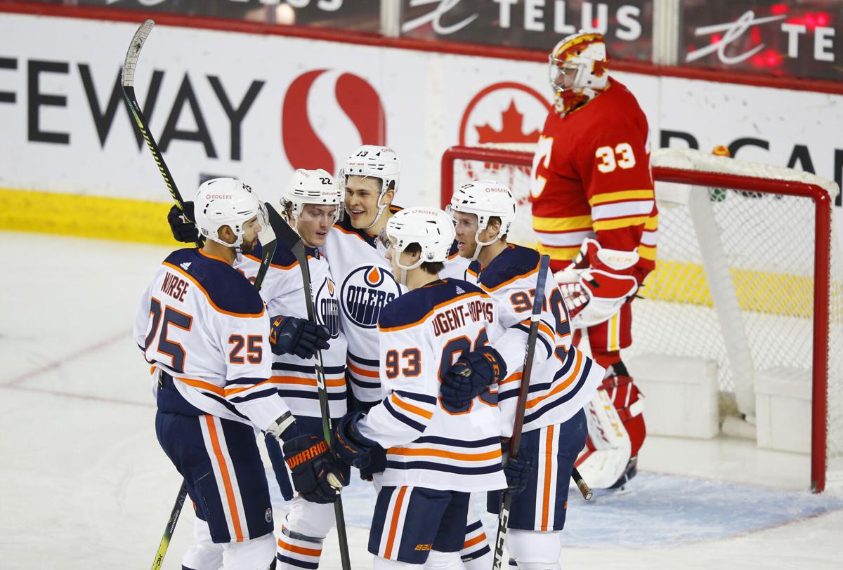 Oilers Beat Flames