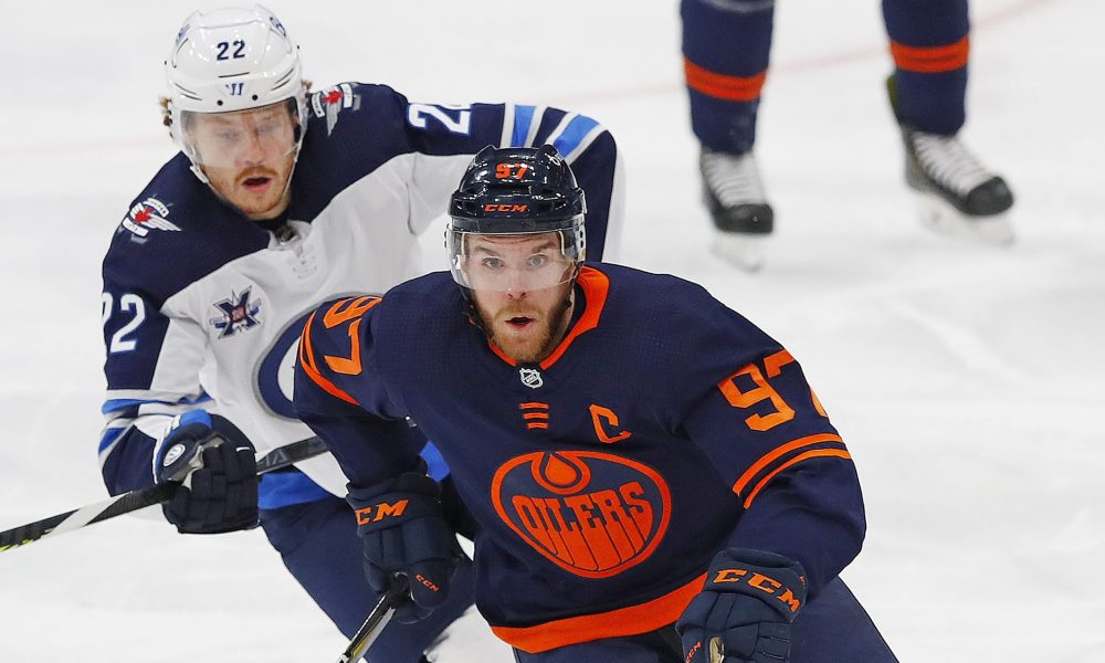 Oilers vs Jets 2021