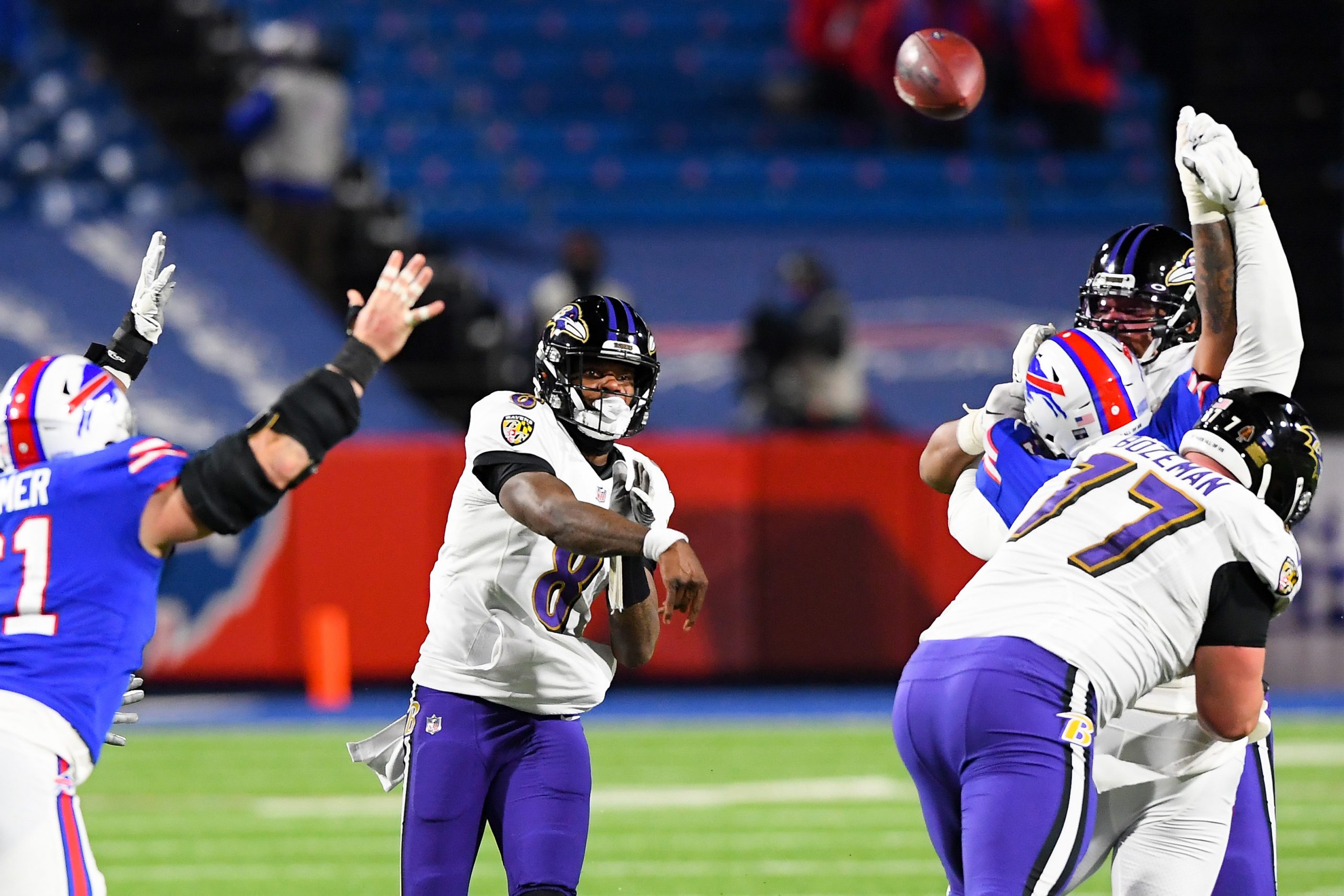 NFL: AFC Divisional Round-Baltimore Ravens at Buffalo Bills