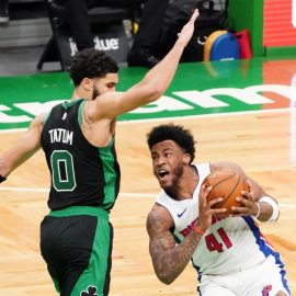 NBA: Detroit Pistons at Boston Celtics