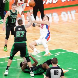 NBA: Detroit Pistons at Boston Celtics