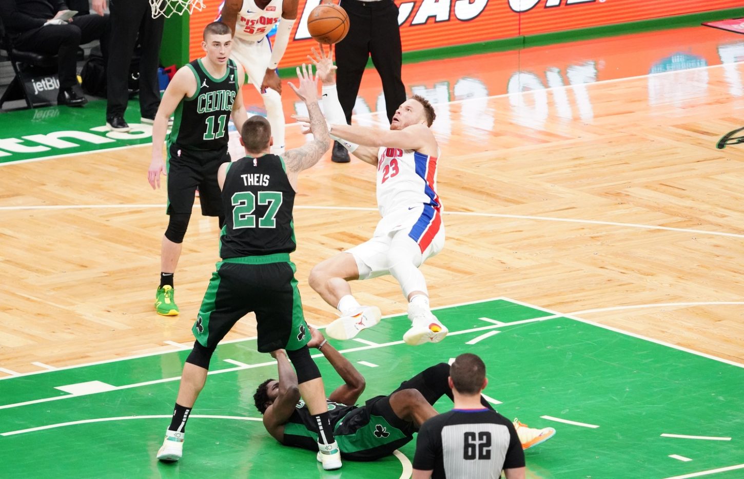 NBA: Detroit Pistons at Boston Celtics
