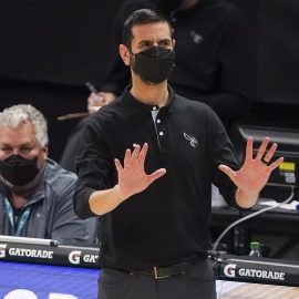 NBA: San Antonio Spurs at Charlotte Hornets