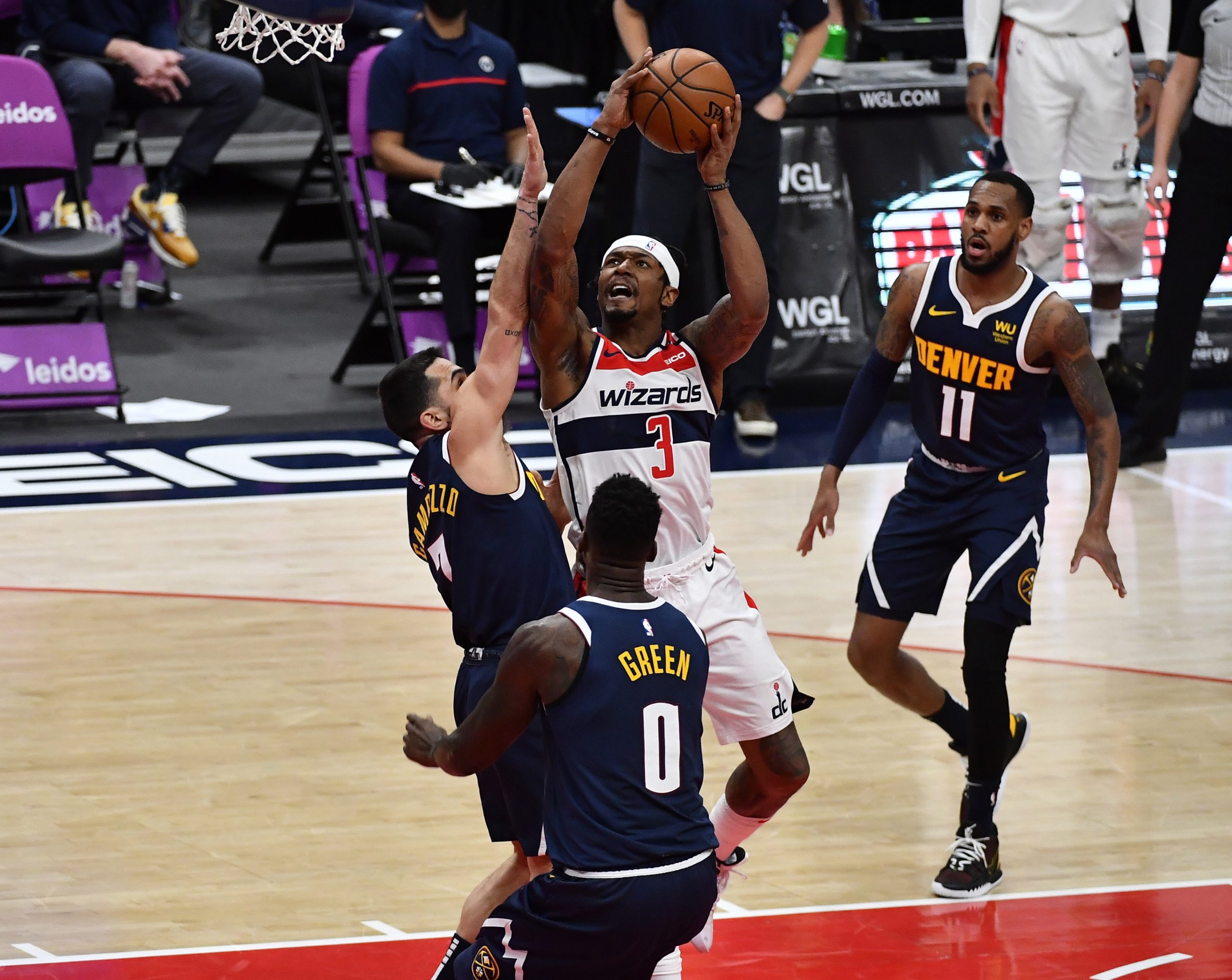 NBA: Denver Nuggets at Washington Wizards