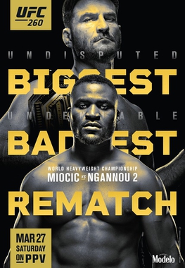 UFC 260 Fighter Salaries & Incentive Pay