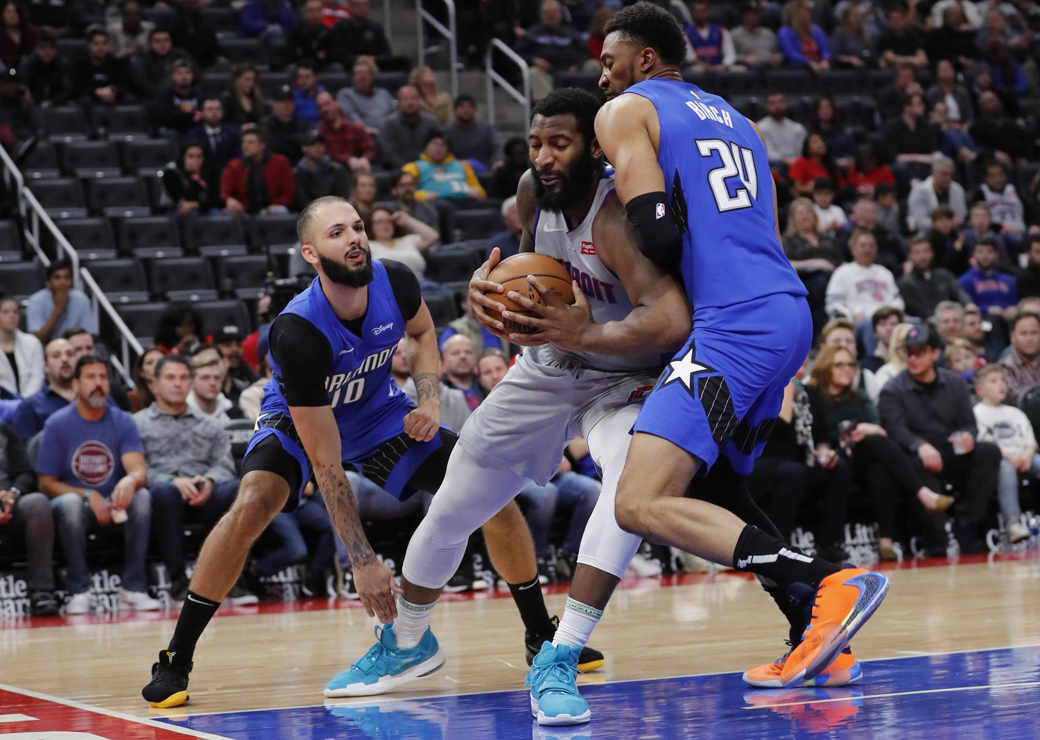 NBA: Orlando Magic at Detroit Pistons