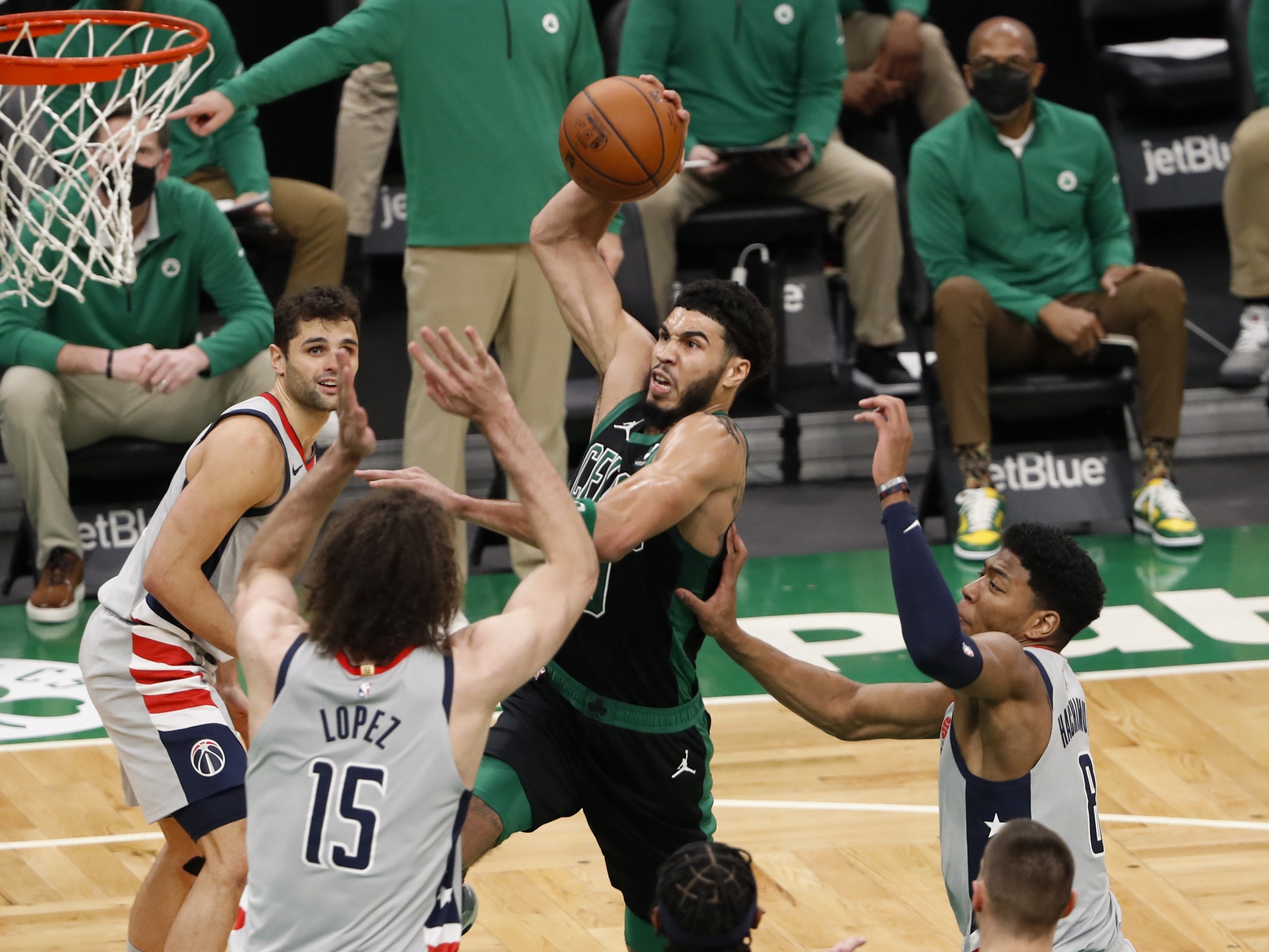 NBA: Washington Wizards at Boston Celtics