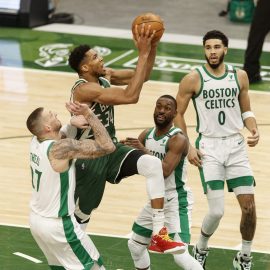 NBA: Boston Celtics at Milwaukee Bucks