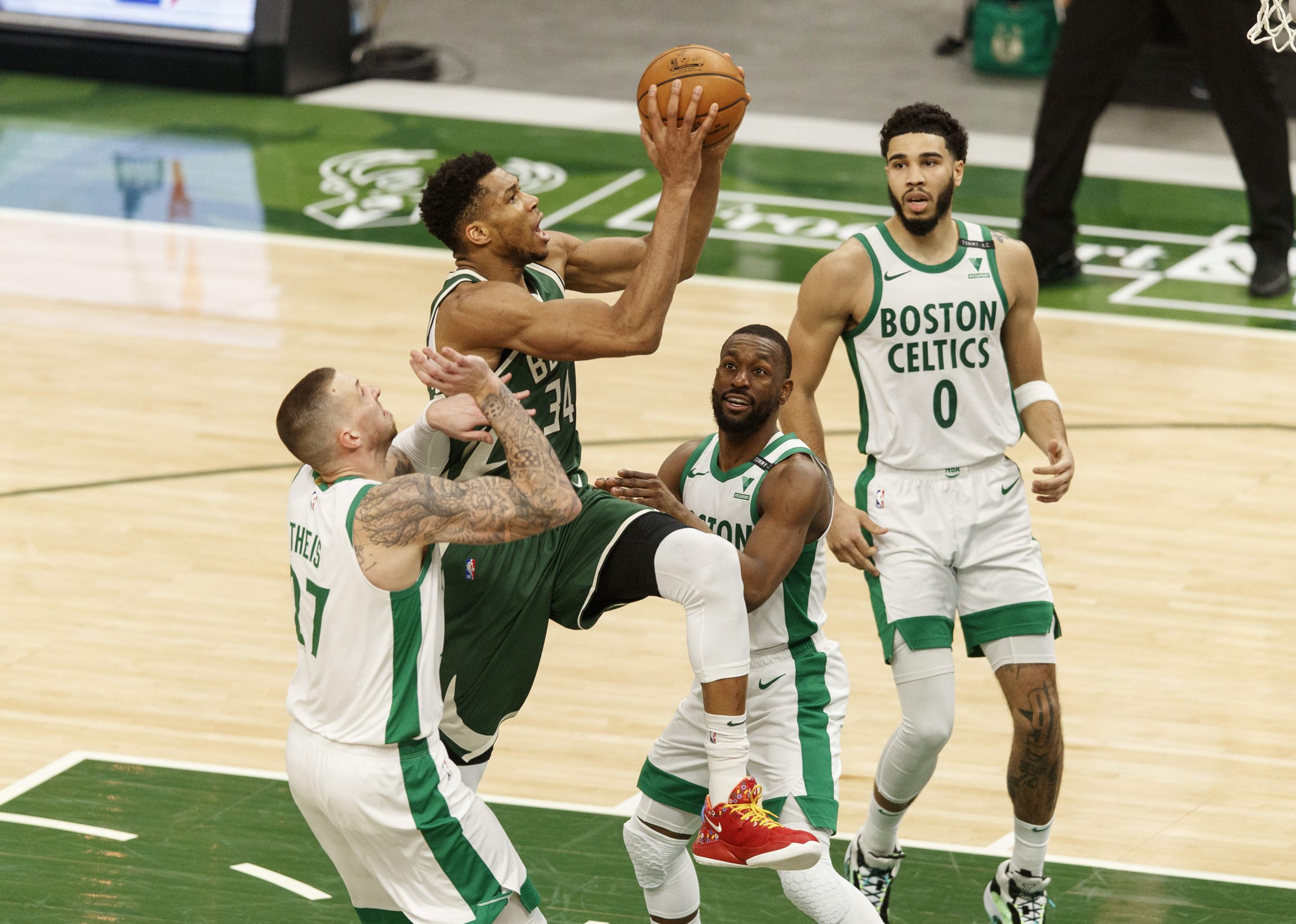 NBA: Boston Celtics at Milwaukee Bucks