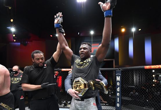 UFC Performance Based Fighter Rankings: Heavyweights: Dec 24/21