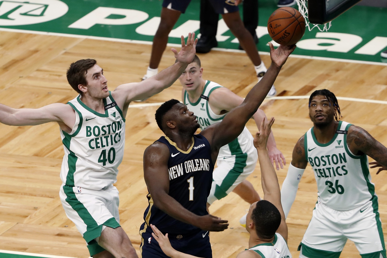 NBA: New Orleans Pelicans at Boston Celtics