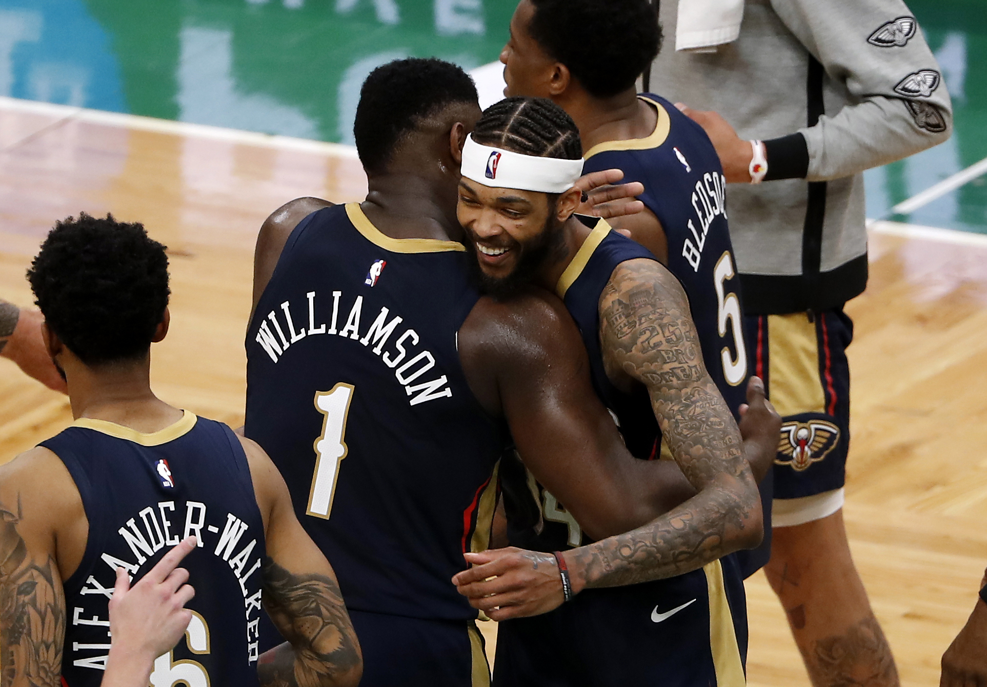 NBA: New Orleans Pelicans at Boston Celtics