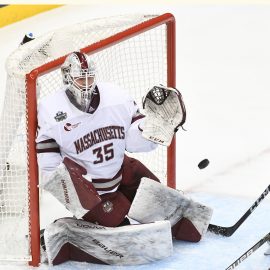 NCAA Hockey: Frozen Four-Massachusetts vs St. Cloud State