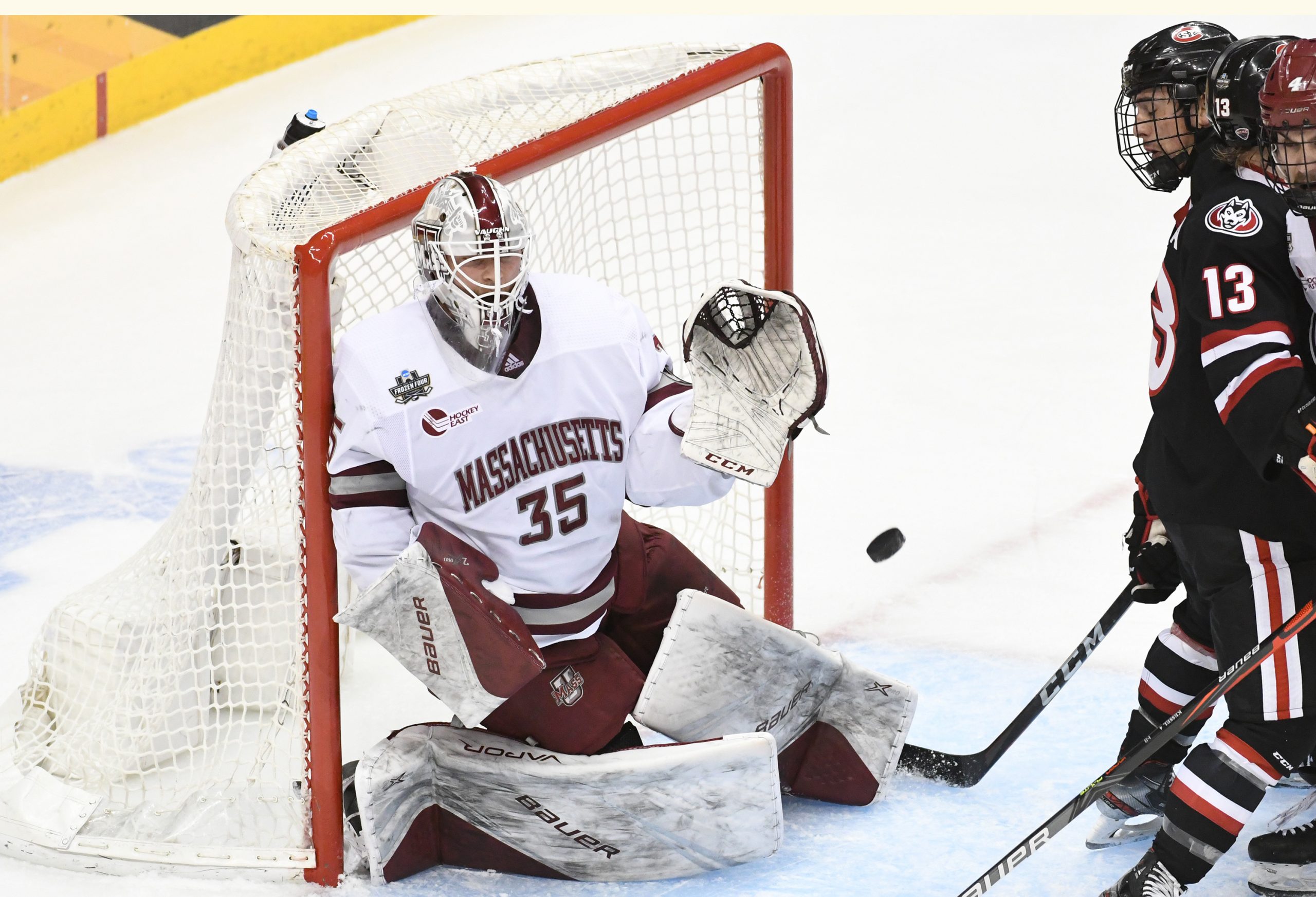 NCAA Hockey: Frozen Four-Massachusetts vs St. Cloud State