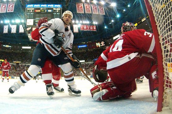 Oilers V Wings