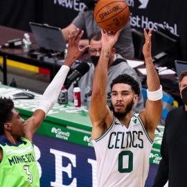NBA: Minnesota Timberwolves at Boston Celtics