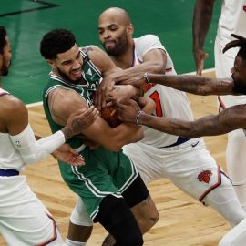 NBA: New York Knicks at Boston Celtics