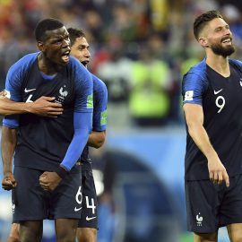 Soccer: World Cup-France vs Belgium
