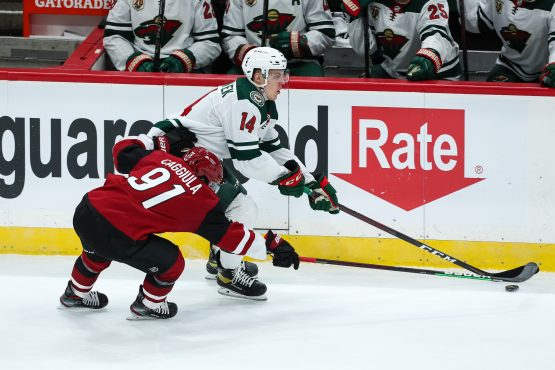 NHL: Arizona Coyotes at Minnesota Wild