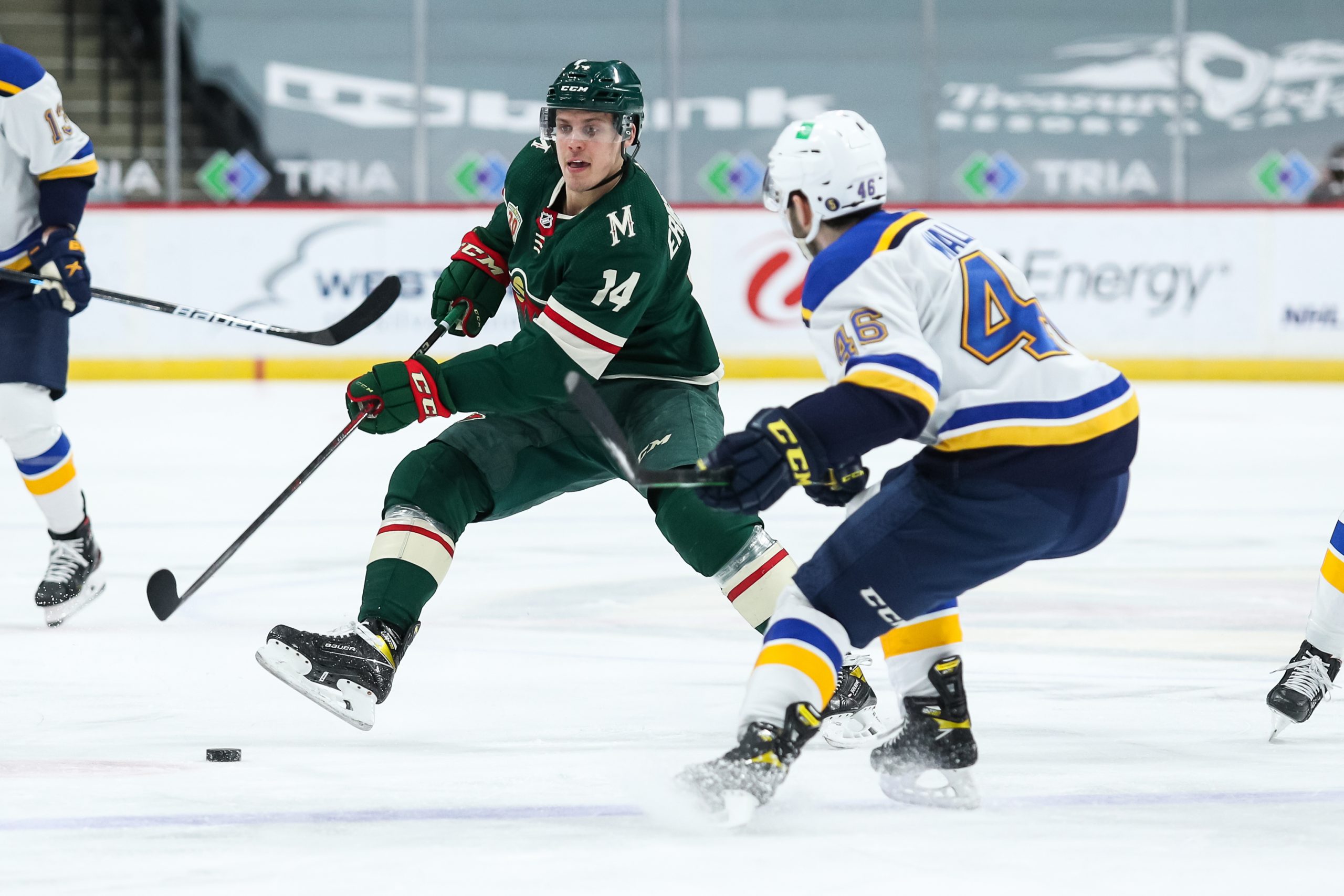 NHL: St. Louis Blues at Minnesota Wild