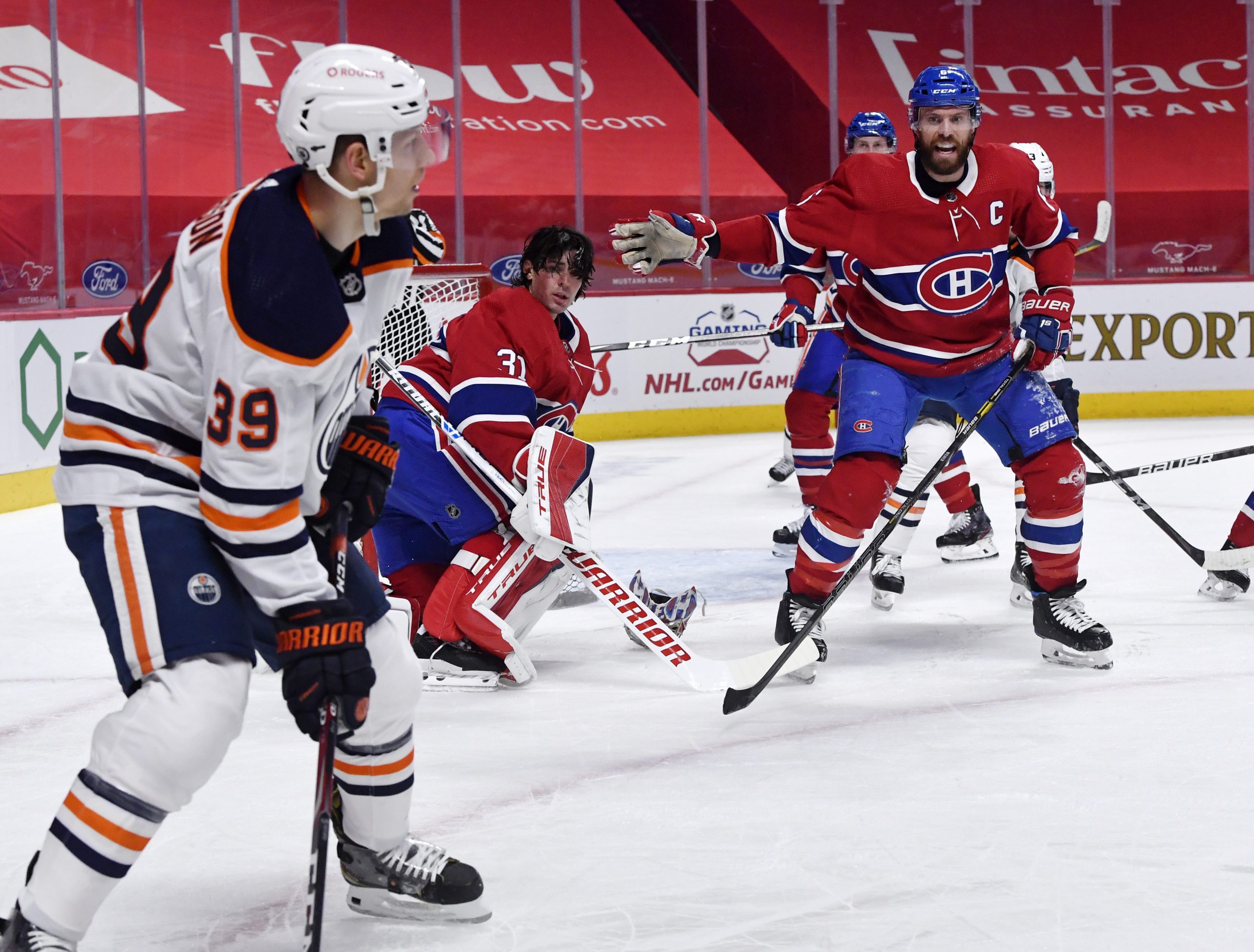 NHL: Edmonton Oilers at Montreal Canadiens