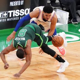 NBA: Philadelphia 76ers at Boston Celtics