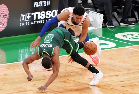 NBA: Philadelphia 76ers at Boston Celtics
