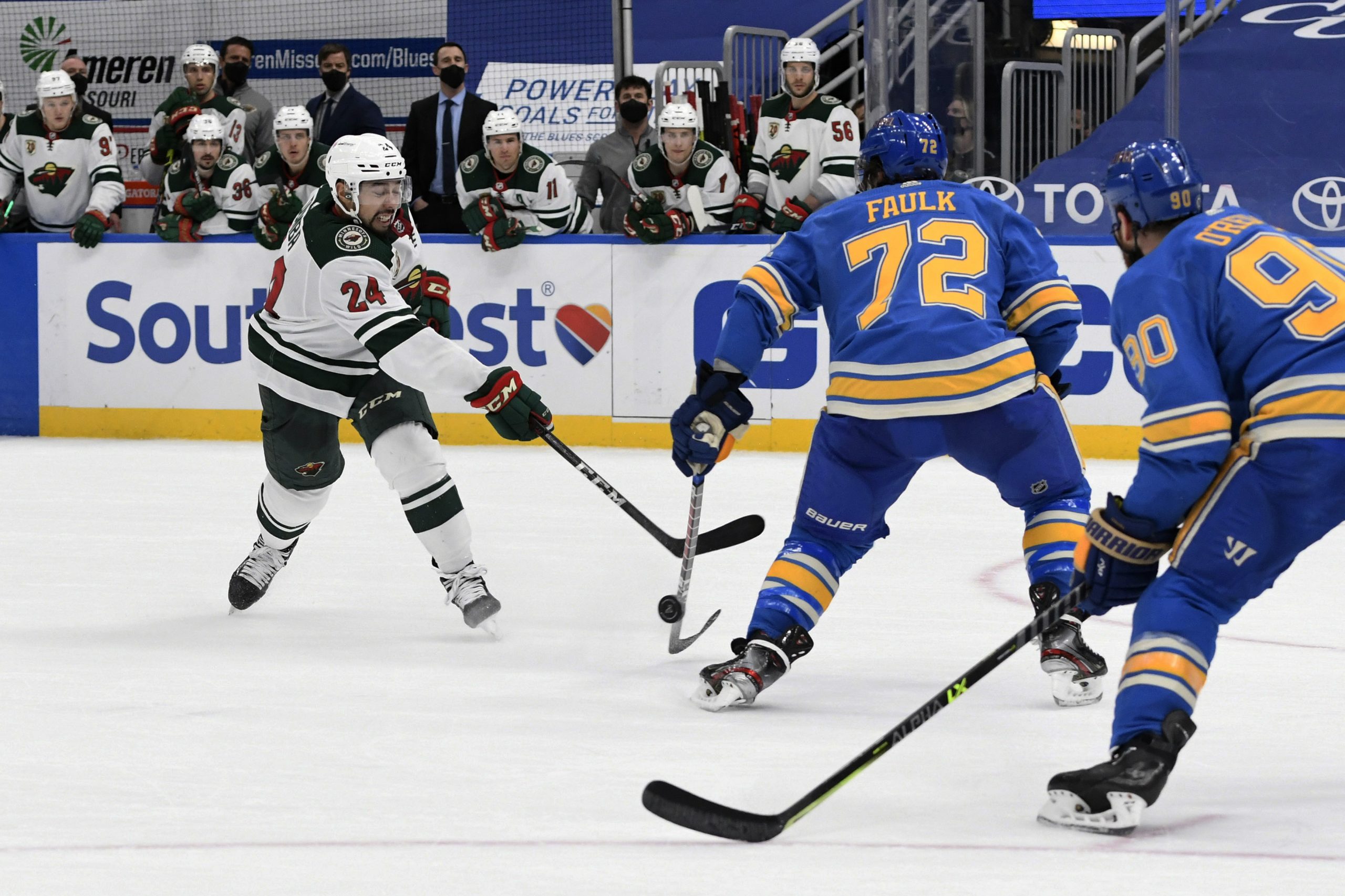 NHL: Minnesota Wild at St. Louis Blues