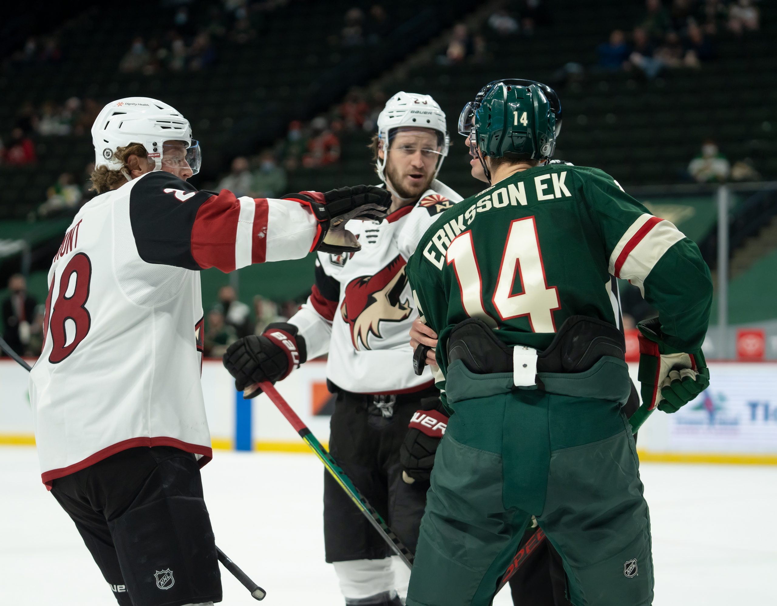NHL: Arizona Coyotes at Minnesota Wild