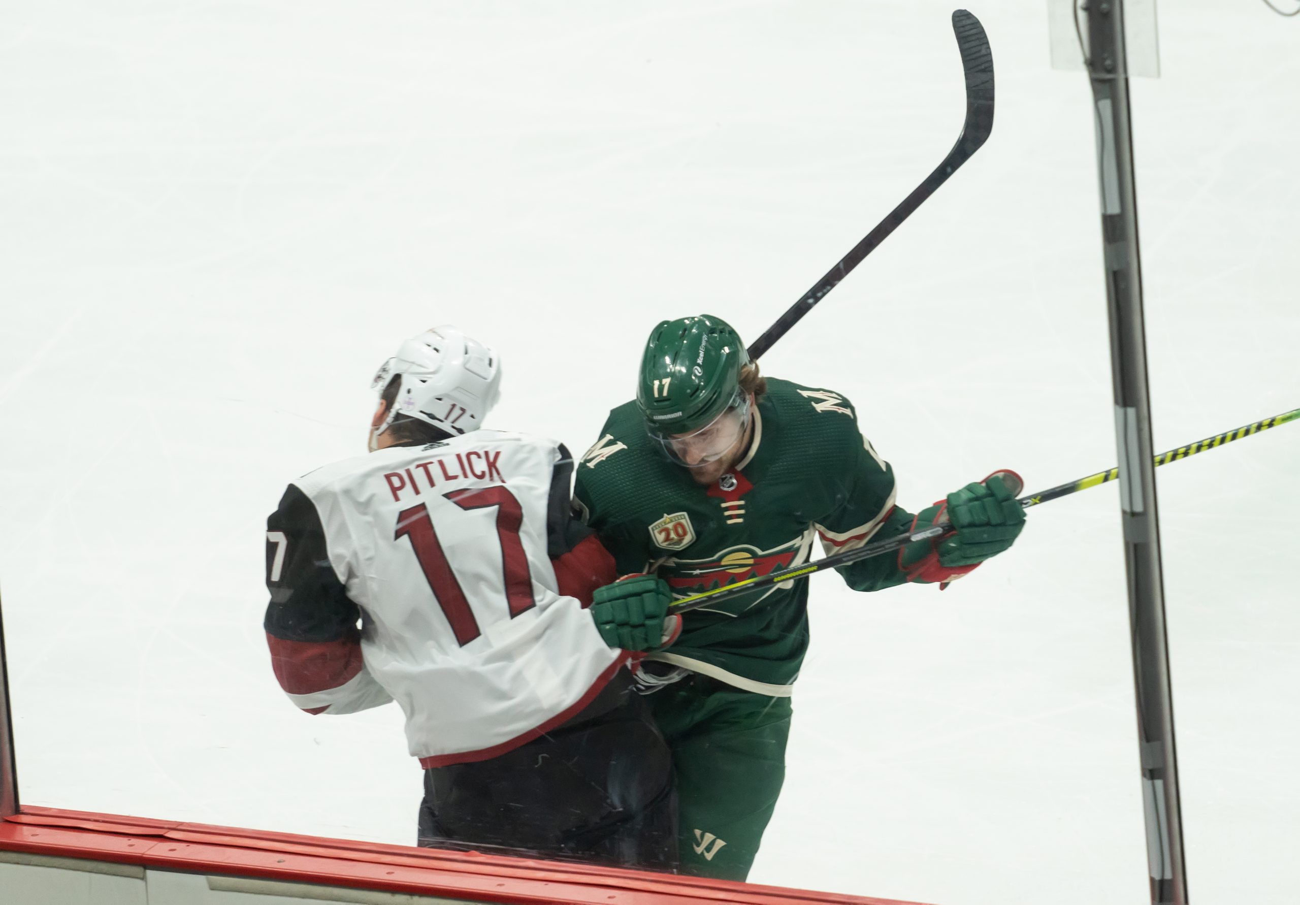 NHL: Arizona Coyotes at Minnesota Wild