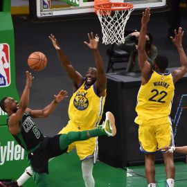 NBA: Golden State Warriors at Boston Celtics